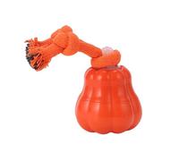 THINCAN Balle pour chien activée par le mouvement - Preuve à mâcher - Design ABS - Fonction sonore interactive - Favorise une activité physique saine - Balle de saut pour chien