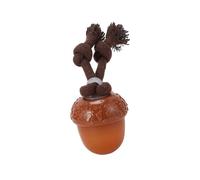 THINCAN Balle pour chien activée par le mouvement - Preuve à mâcher - Design ABS - Fonction sonore interactive - Favorise une activité physique saine - Balle de saut pour chien