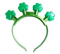 THINCAN Bandeaux améliorés de la Saint Patrick Vert Shamrock Bandeau pour la Saint Patrick Bandeaux Vacances Accessoires de Costume Cadeau