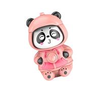 THINCAN Beaux Panda Visage Changer Poupées Porte-clés Charme Amusant et Attrayant Porte-clés Accessoire pour Tous Les Âges Panda Visage Visage Porte-clés