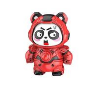 THINCAN Beaux Panda Visage Changer Poupées Porte-clés Charme Amusant et Attrayant Porte-clés Accessoire pour Tous Les Âges Panda Visage Visage Porte-clés