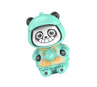 THINCAN Beaux Panda Visage Changer Poupées Porte-clés Charme Amusant et Attrayant Porte-clés Accessoire pour Tous Les Âges Panda Visage Visage Porte-clés