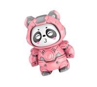 THINCAN Beaux Panda Visage Changer Poupées Porte-clés Charme Amusant et Attrayant Porte-clés Accessoire pour Tous Les Âges Panda Visage Visage Porte-clés