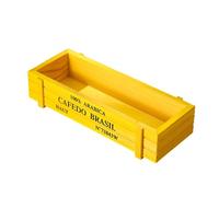 THINCAN Boîtes rétro Caisses Outils Sundies Mallette de rangement multifonction Support en bois pour plantes d'intérieur Planteur rétro Planteur succulents Jardin Planteur