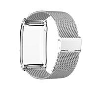 THINCAN Bracelet en acier renforcé Mécanisme de libération rapide pour Whoop Fitness Ceinture de montre Bracelet d'usure confortable