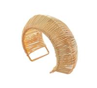 THINCAN Bracelet Géométrique Ouvert Bracelet Structure en Métal Bijoux pour Femmes Déclaration Modifiée Bracelet Réglable Pour Usage Quotidien Accessoire De Mode Géométrique Polyvalent, taille unique