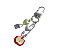 THINCAN Breloque 3D à la mode en perle de fruit faite à la main pour trousseau de clés ajoute de la personnalité aux étuis de téléphone et aux accessoires pour filles