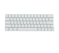 THINCAN Caps de touches minimalistes 64 touches XDA PBT caps de clés sublimations pour clavier Mechinery Commutateur de clavier Keycap