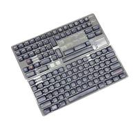 THINCAN Casquette de clé noire Set de Chaleur Sous Sublimé Pour Clavier Mécanique Programmateur Sélection