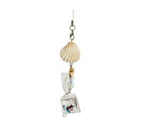 THINCAN Charme élégant Belles coquilles de poisson tropical pour les cadeaux qui sont donnés pour les cadeaux ou comme accessoire mobile élégant sac d'utilisation quotidienne et porte-clés, cordon, I