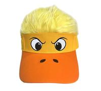 THINCAN Cheveux accrocheurs Chapeau de costume drôle Construction en fibre synthétique pour festivals, fêtes et cosplay Accessoire de costume unisexe amusant