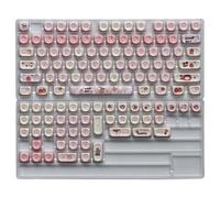 THINCAN Chiot Gradient Keycap 120keys Petite Propension Thermique Sublimation Personnalisation mécanique du clavier