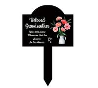 THINCAN Cimetière Dad Memorial Grabes Plaque funéraire pour la maison et le jardin Décoration funéraire pour animaux de compagnie