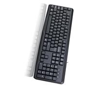 THINCAN Clavier de bureau ergonomique 104 touches avec rétroaction haute sensibilité et bureau de connexion stable Utilisez le clavier clavier ergonomique USB