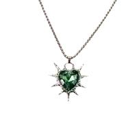 THINCAN Collier élégant en forme de cœur robuste