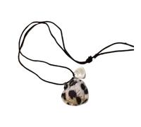 THINCAN Collier Pendentif Cœur Tendance Collier Pull Long Structure de Jonction de Chaîne Convient aux Styles Uniques Correspondants