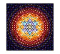 THINCAN Divinationen Nappe mystérieuse Symbole Astrologie Tarot Carte Nappe Autel Tissu Divinité Jeu de société Accessoires Autel Tarot Carte