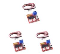 THINCAN Double pont Contrôle de l'entraînement moteur brossé Réglage des signaux avant et arrière pour projet électronique robotique PWM Speed Control Module pilote de moteur