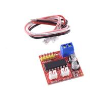 THINCAN Double pont Contrôle de l'entraînement moteur brossé Réglage des signaux avant et arrière pour projet électronique robotique PWM Speed Control Module pilote de moteur