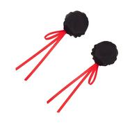 THINCAN Élégant ruban rouge anime chapeau accrocheur Observateur de tête coloré pour la scène Halloween Cosplay Jeu de rôle