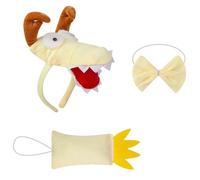 THINCAN Ensemble de costume de souris/cochons/vache/singe/mouton/tyger/chien - Bandeau pour enfants - Halloween - Animaux de Noël - Accessoires de cosplay