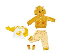 THINCAN Ensemble de vêtements de poupée de 45,7 cm en tissu doux lavés Tenue de renaissance avec motif de dessin animé pour enfants Jeu de rôle Comment faire des jeux de poupée de jeu