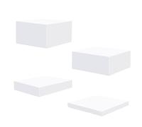 THINCAN Étagères élégantes en acrylique à plusieurs niveaux Accessoires pour la maison pour desserts et articles de collection portables