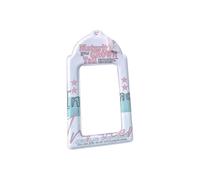 THINCAN Femmes Dessin animé Grande carte postale Porte-cartes Porte-cartes Étui en plastique Idole coréenne Photo Display Étui pour cartes Cadeau, a