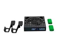 THINCAN Game Consoles Support de ventilateur de refroidissement pour couvercle supérieur anti-poussière 3 vitesses hôte réglable station d'accueil de dissipation de la chaleur