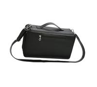 THINCAN Grand organiseur de marqueurs, sac de transport, 120 marqueurs à fente, sac de rangement avec bandoulière, Noir