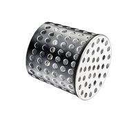 THINCAN Grille d'évacuation lourde pour gouttières 3 frontières Variation 50 63/68 83/85 100 mm Acier Anti-corrosion Grille de protection