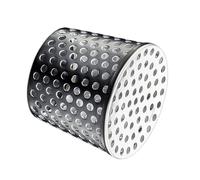 THINCAN Grille d'évacuation lourde pour gouttières 3 frontières Variation 50 63/68 83/85 100 mm Acier Anti-corrosion Grille de protection