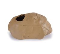 THINCAN Grottes de roche d'aquarium et cache les rochers de reptiles Cachette pour tortue Cachette pour poissons, serpents de lézard Slitting Arachnid