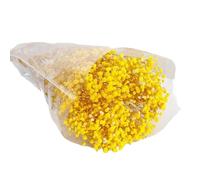 THINCAN Gypsophile séchée naturelle 50 cm pour bouquets de mariage décoration de table décoration de la maison arrangement vases