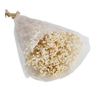 THINCAN Gypsophile séchée naturelle 50 cm pour bouquets de mariage décoration de table décoration de la maison arrangement vases
