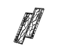 THINCAN H60 Étui de clavier en aluminium pour Mad60/Win60 Base légère ventilée avec design antidérapant et amortisseur Clavier de dissipation de la chaleur pour jeux