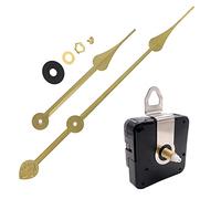 THINCAN Horloge murale à quartz silencieuse Mouvement sans tic-tac Pièces de réparation de remplacement Y compris les heures et les minutes