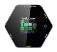 THINCAN Hub USB C Station d'accueil 8 ports avec 4K @ 60 Hz et chargement pour fenêtre