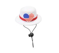 THINCAN Independence Days Party Patriotic Hair Clip Family Parades Collectionnez Coiffure Fête Épingle à cheveux, Bande pour animal de compagnie, style8