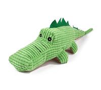 THINCAN Jouet couineur interactif en peluche avec surface irrégulière Vert clair Jouet à mâcher pour petits chiens