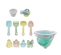 THINCAN Jouet de plage pour enfants - Avec arrosage - Pelle à pelle - Moulin à poisson - Pour les tout-petits - Tasse à sable créative amusante