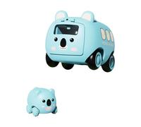 THINCAN Jouet de voiture pour tout-petit en forme d'animal Jouet de friction Cartoon Combattant pour véhicule Modèle de dessin animé passionnant pour tout-petit Jouet pour bébé Jouet pour enfants