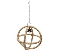 THINCAN Jouet molaire d'oiseau pour perroquets Boule creuse Oiseaux Molaire Fiable Molaire à mâcher Perroquet Coloré Jouet Bird Bowing Toy