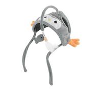THINCAN Jouet pour chat en forme de casquette, jouet de pêche, teaser avec joli pendentif. Joli cadeau pour animal de dessin animé. Gardez votre chat heureux