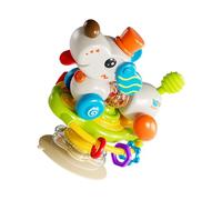 THINCAN Jouet rotatif à ventouse pour chien - Jouet de développement sensoriel pour la motricité fine - Pour l'apprentissage de la petite enfance - Tasse à ventouse rotative