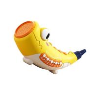 THINCAN Jouet trompette en forme de dinosaure pour enfants - Respirer - Entraînement sportif - Avec effet sonore