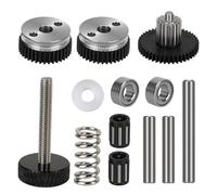 THINCAN Kit d'engrenage précis à double engrenage pour extrudeuse HGX Lite Extrudeuse Pilote Roue dentée pour acier durcisseur