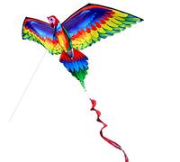THINCAN Kite Yard pour jouet perroquet cerf-volant d'entraînement jouet nœud papillon fournit un jeu de couleurs vives portable pour les enfants créatifs