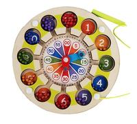 THINCAN Labyrinthes de coordination œil-main calculé jouet de mouvement magnétique pour enfants bébé stylo magnétique calculer