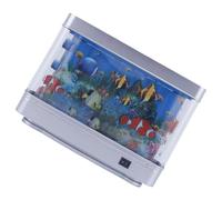 THINCAN LED Fish Light Lot de 3 décorations d'aquarium pour enfants avant et fêtes - USB
